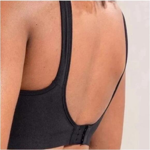 Truekind Everyday Comfort Straps Wireless Shaping Bra Womens Med Black 10024 NWT - Picture 2 of 4